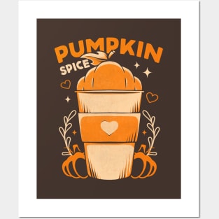 Pumpkin Spice Lover Posters and Art